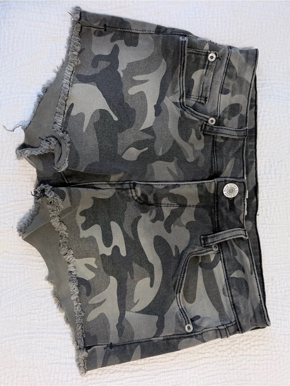 Camo Women's Denim Shorts